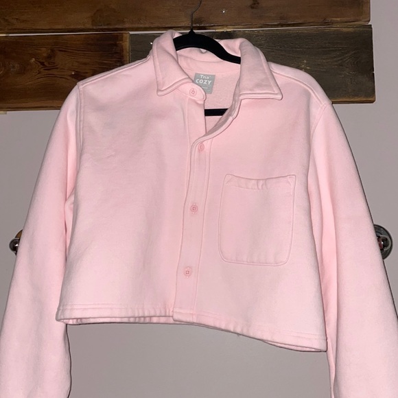 TNA Jackets & Blazers - Tna cozy fleece boyfriend sweater